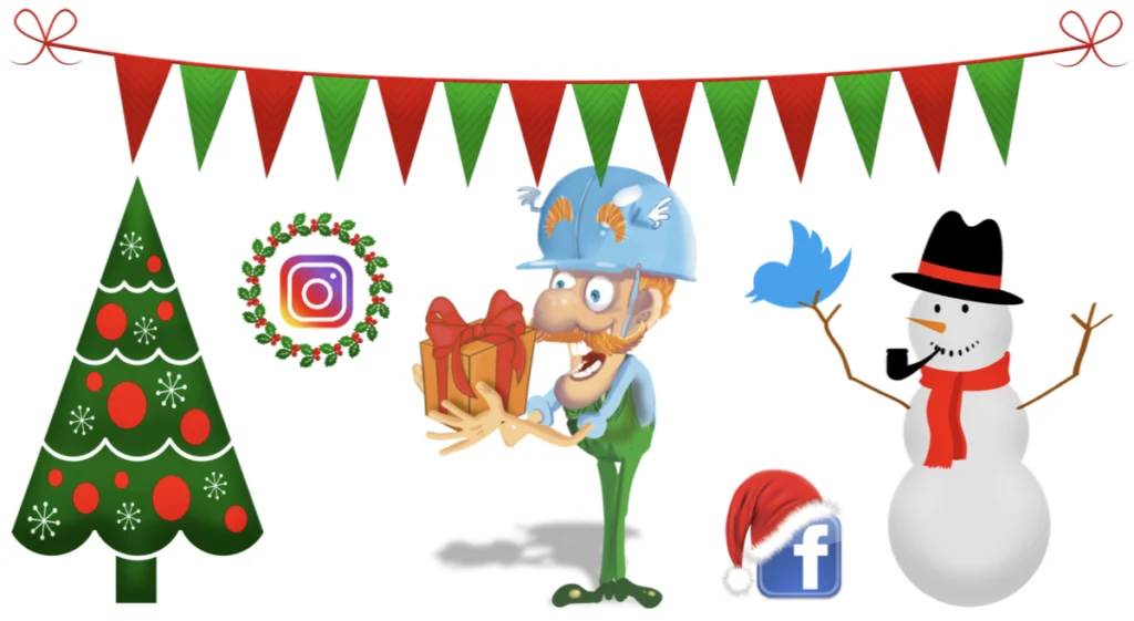 Karácsony - social media