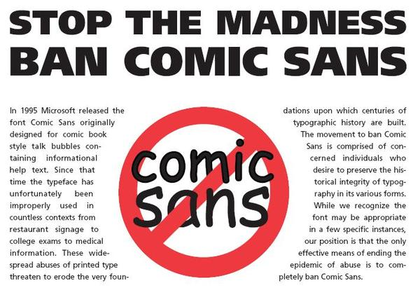 Comic Sans betűtípus