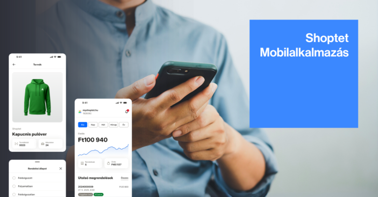 Webshopod mindig kéznél &#8211; itt a Shoptet mobilaklalmazás!